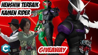 6 TEKNIK PERUBAHAN KAMEN RIDER TERBAIK  + BAGI - BAGI GIVEAWAY INDONESIA