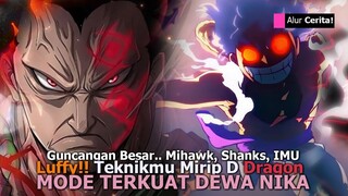 ONE PIECE 1151 - LUFFY BANGKITKAN MODE DEWA ANGIN SEPERTI DRAGON! ALIANSI SHANKS & MIHAWK GEMPAR