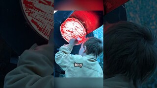 #shorts Boy Painted The Signal Light Red, Causing The Train To Stop#movies #films