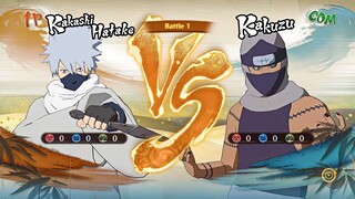 Kakashi Vs Kakuzu Gameplay - Naruto Storm 4 Next Generations (4K 60fps)