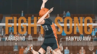 Fight Song ｜｜ ไฮกุ "อีกา" Amv