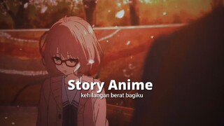 kehilangan berat bagiku  sad Story Mirai kuriyama