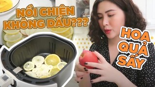 Hoa quả sấy Detox | Bao lâu mình chưa dọn bàn trang điểm Vlog 203