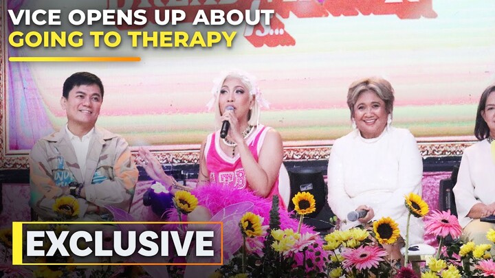 Vice Ganda on how she copes with mental health issues | "And The Breadwinner Is..." Grand Media Day