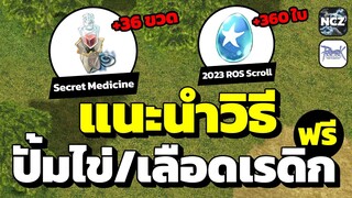 แจกโค้ดฟรี!! พร้อมวิธีปั้มไข่และเลือดเรดิก ที่เพื่อนๆทุกท่าน ห้ามพลาด!! | RO