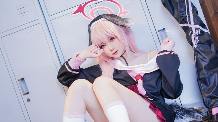 ꒰ঌ(⸝⸝ ↀ ᯅ ↀдум)໒꒱ Tidak, jangan melakukan hal nakal di depanku! // Cosplay Shimogawa Koharu!