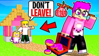 JUSTIN is MOVING AWAY In MINECRAFT! (JUSTIN LEAVES LANKYBOX FOREVER?!?)