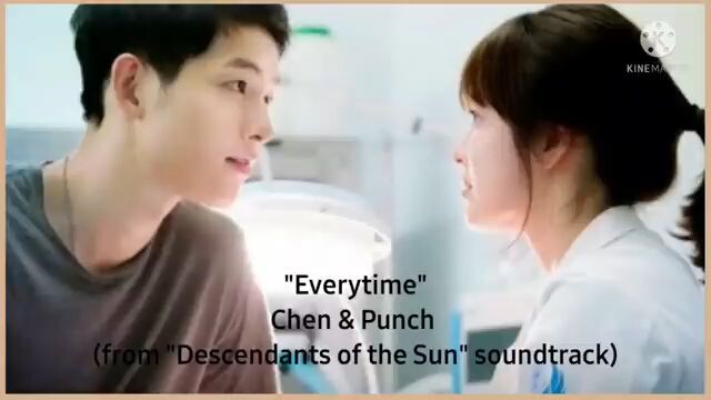 Everytime by Chen & Punch w/ lyrics #songs