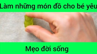 Làm những món đồ cho bé yêu mẹo đời sống