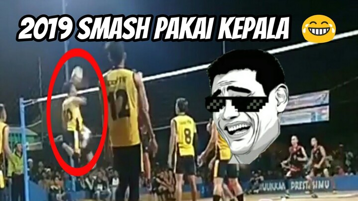Momen lucu saat main voli terbaru..!!