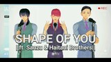 [Tokyo Revengers MMD] SHAPE OF YOU ||ft. Sanzu & Haitani Brothers||