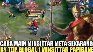 BUILD DAN SPELL MINSITTHAR 1 X COMBO SEMUA HERO PASTI TEWAS