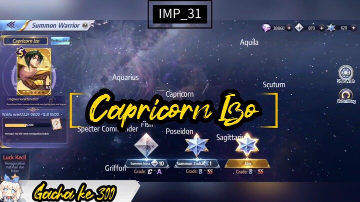 Gacha-Gacha lagi di Capricorn Izo