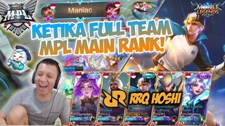 BEGINI JADINYA KALAU MAIN CLINT BARENG FULL TEAM RRQ HOSHI MPL !!!