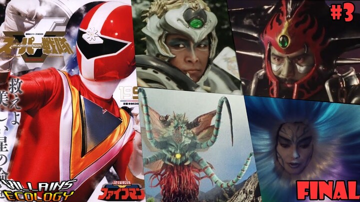 [Villains Ecology] ตัวร้ายจาก Fiveman :Galactic Imperial Army Zone part3/Final Captain and Empress