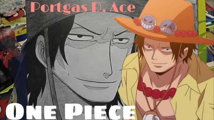 Kereeeeenn!!!!!... Lukis Portgas D Ace dari anime One Piece