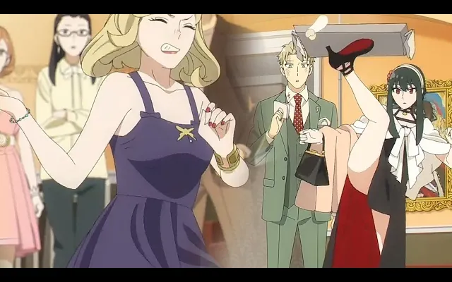 ยอร์อายโคไฮในงานเลี้ยง Spy X Family ตอนที่ 2