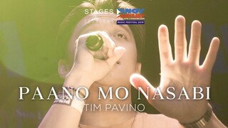 Tim Pavino - "Pano Mo Nasabi" Live at Pinoy Playlist 2019