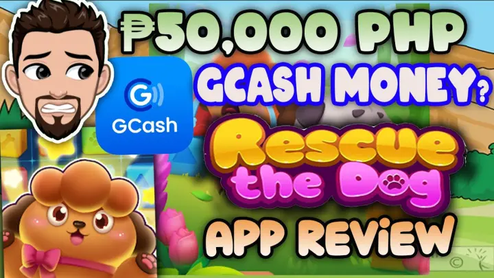 GCASH MONEY? P50,000 PHP  | RESCUE THE DOG APP REVIEW | KUMITA SA GCASH?
