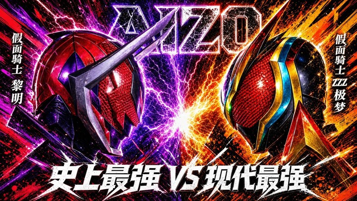 Burned-out DIY! Kamen Rider ZZZ: Ultimate Dream vs. Dawn, but it’s “AIZO” [Kamen Rider Official Fan-