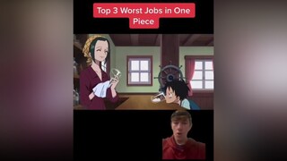 I wouldn’t want ANY of these jobs onepiece anime animetiktok mugiwara luffy zoro sanji usopp nami o