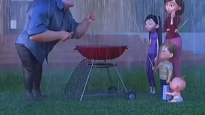 【Gia đình Siêu Nhân】Bố sức mạnh vô địch, mẹ biến hình tùy ý, chị định hình không gian, em di chuyển 