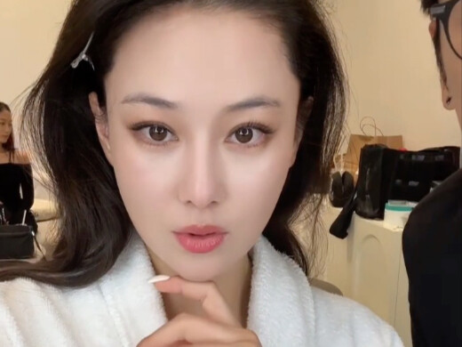 This pre-makeup segment is so funny—no mistreating the elderly, hahaha #Zhang Xinyu# female celebrit