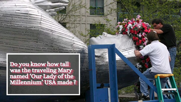 PINAKAMATAAS NA STATWA NG MAHAL NA BIRHENG MARIA😱😱😱