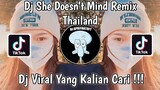 DJ SHE DOESN'T MIND REMIX THAILAND VIRAL TIK TOK TERBARU 2022 YANG KALIAN CARI !