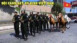 GTA 5 Đội Cảnh Sát Kỵ Binh Việt Nam Đi Giải Cứu Con Tin Đang Bị Nhóm Khủng Bố Bắt Cóc Trên Cao Tốc