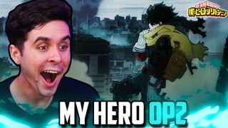 "IM BLOWN AWAY WOW" MY HERO ACADEMIA SEASON 6 OPENING 2 REACTION!