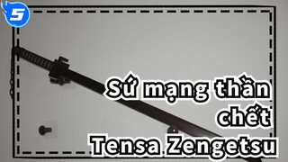 Sứ mạng thần chết | Kiếm thủ công bằng gỗ mun Tensa Zengetsu_5