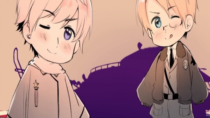 [aph/chữ viết tay] Chiến tranh lạnh trẻ con (Chưa hoàn thành)