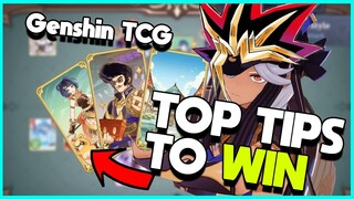 TOP 5 Genshin TCG TIPS for you to win (Genius Invokation)