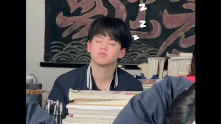 I’m keeping quiet during lunchtime in class, and it’s actually quite nice watching them all so peace