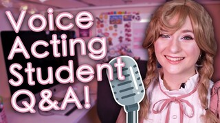 Ask a Voice Acting Student! Q&A | AnyaPanda