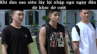 Khi dàn sao lầy lội ngày đầu nhập ngũ