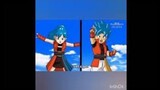 dragon ball 'heroes |mini Goku vs mini Beerus fight scene 💪