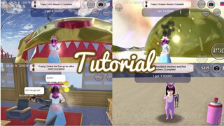 Random Tutorial #7 💕 (We completed all the missions! 3/3) | Sakura School Simulator | Kat-kat Gaming