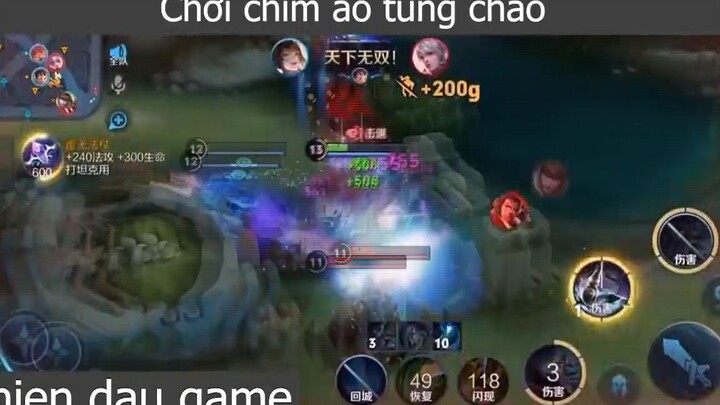Chơi chim ảo tung chảo p4 #chiendaugame