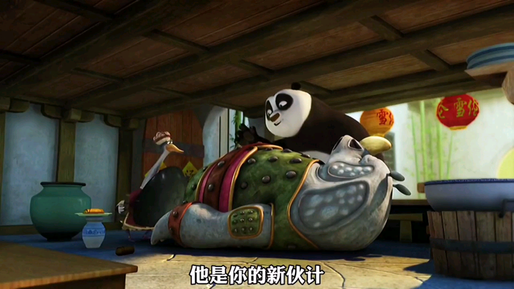 阿宝要教人功夫，吃瓜群众：他爸也太强了，拿一个锅能砸晕犀牛，感觉不怎么可能[捂脸][捂脸][捂脸]