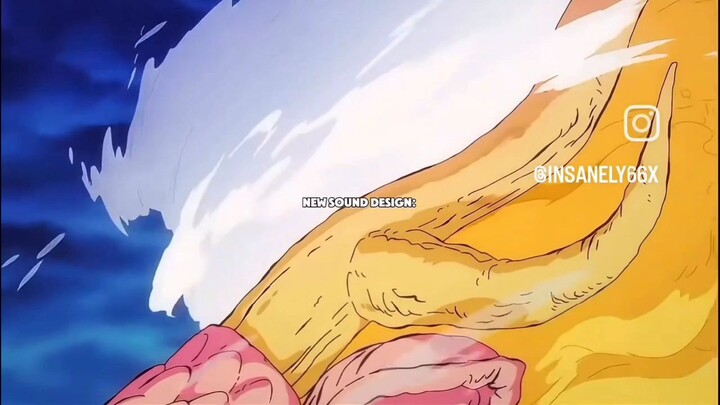 Epic momen luffy vs kaido dengan efek audio ,(sumber tertera di video)