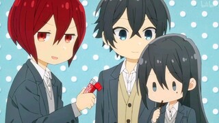 "Hori-san ke Miyamura-kun" (11) adik perempuan Sawada yang lucu