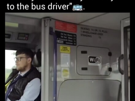 Khi hành khách không nói cảm ơn tài xế...