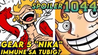 Gear 5 Awakening!!! Ito na pinakahihintay natin. walang kahinaan sa tubig? One piece 1044 spoiler.