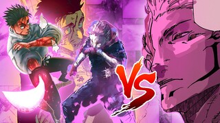 ITADORI, YUTA E HIGURUMA VS SUKUNA COMPLETO EM JUJUTSU KAISEN!!!