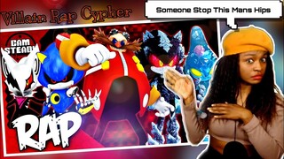 Excuse me !!!! SONIC THE HEDGEHOG VILLAINS RAP CYPHER | Reaction @Cam Steady