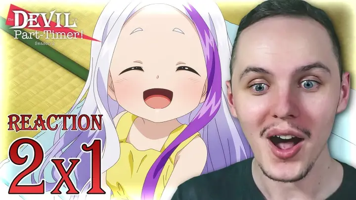 SHE'S SO CUTE!! | The Devil is a Part-Timer! Season 2 Episode 1 Reaction