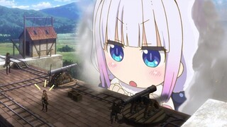 Attack on Kanna - Kobayashi's Dragon Maid S Funny Moments.