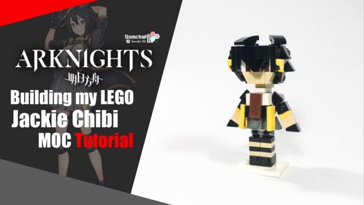 LEGO Arknights Jackie Chibi MOC Tutorial | Somchai Ud